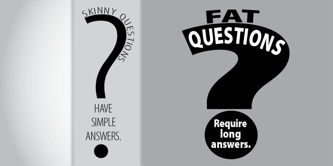 Think Beyond the Text with Fat Questions