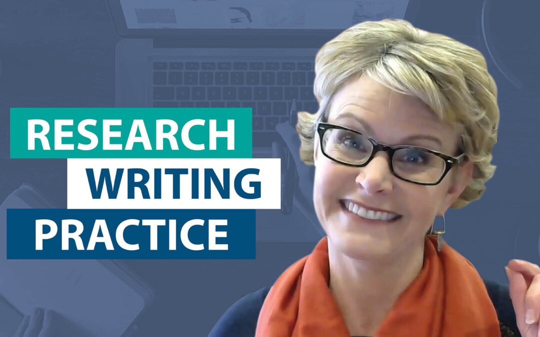 Balance traditional research projects with short research-writing tasks