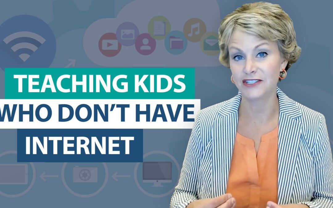 How do I teach remotely when students don’t have the internet?