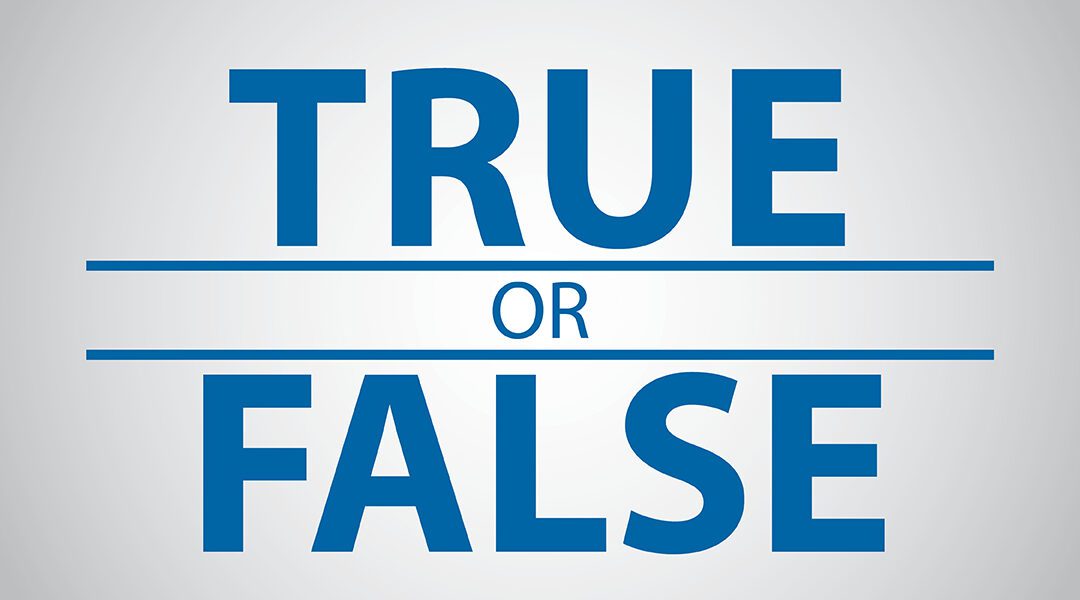 Require Evidence in True/False Questions