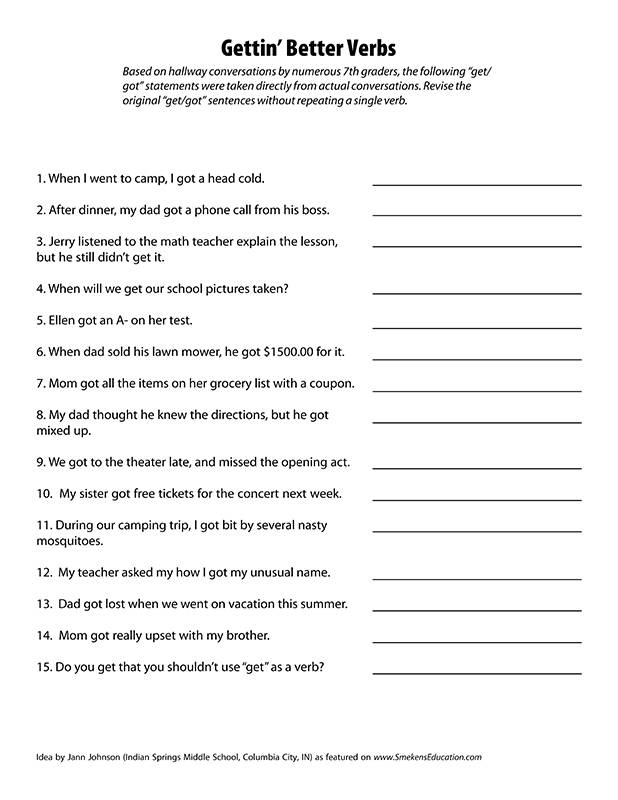 Revise Word Choice - Student Handout