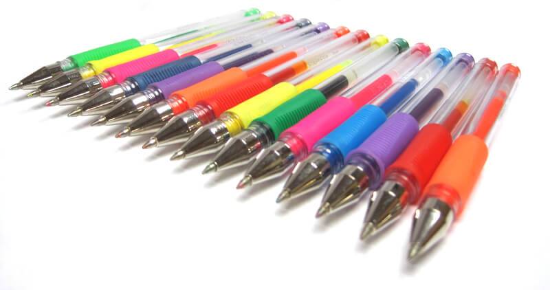 Colorful Pens - To motivate struggling writers