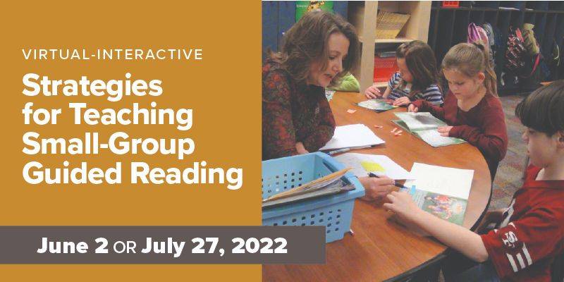 Strategies for Teaching Small-Group Guided Reading teacher workshop