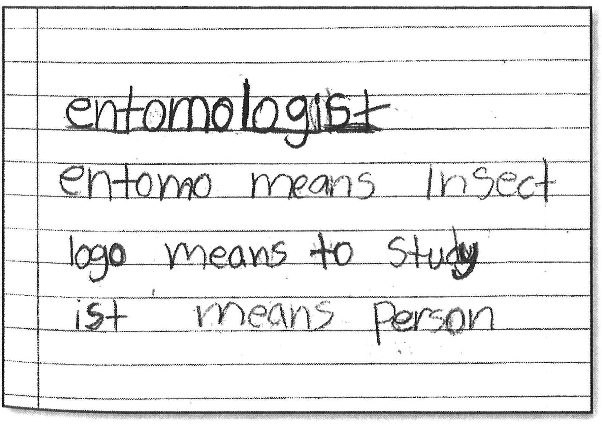 Taking Notes Examples - Root Word Definition Taking Notes Examples - Root Word Definition