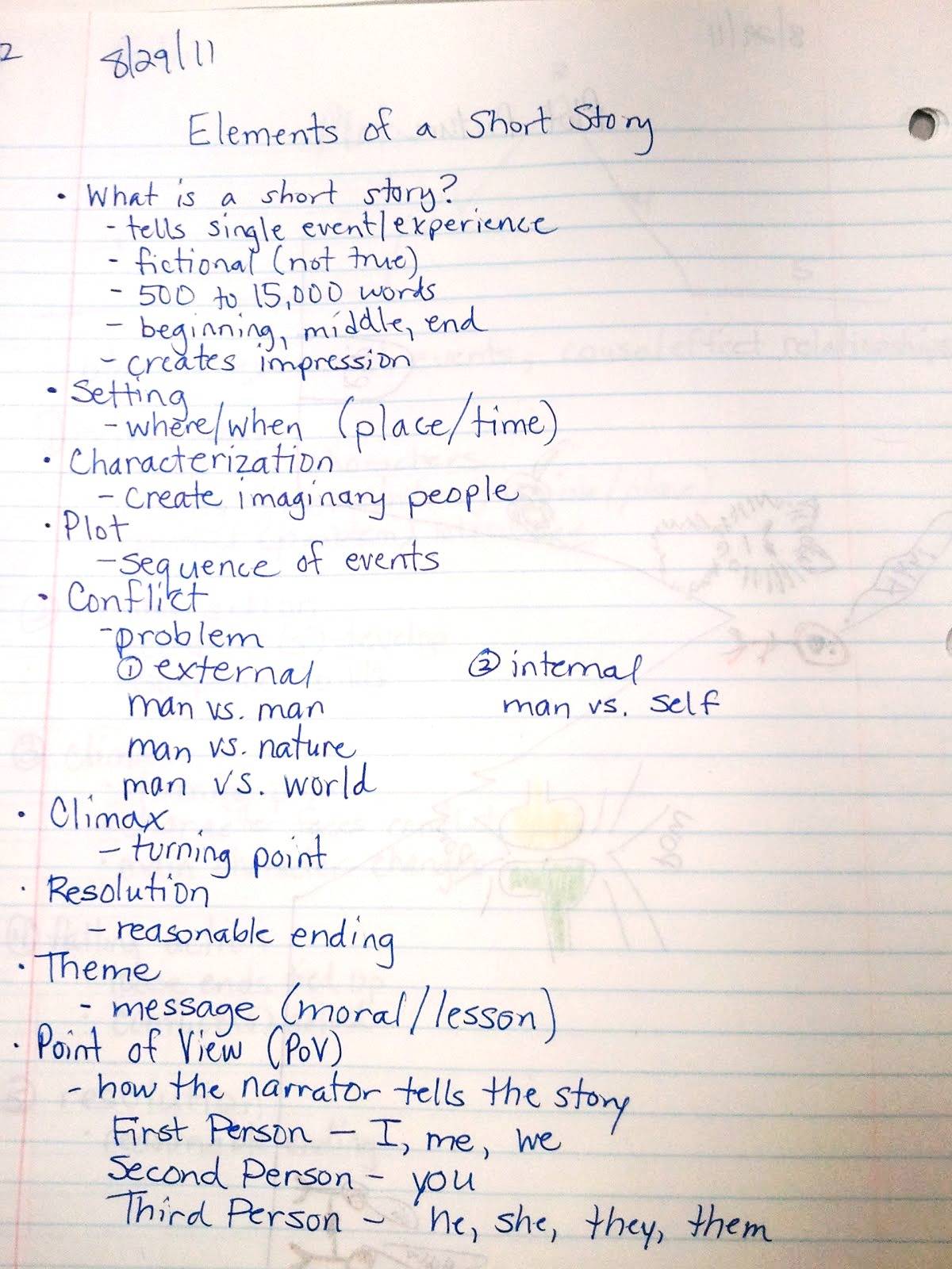 Taking Notes Examples - Plot Exposition Grade 7 Taking Notes Examples - Plot Exposition Grade 7
