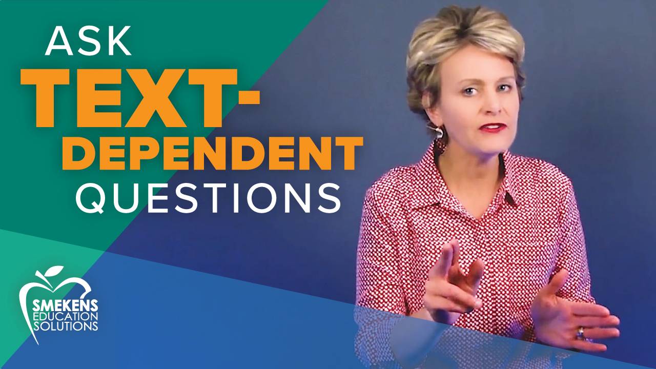 Ask text-dependent questions