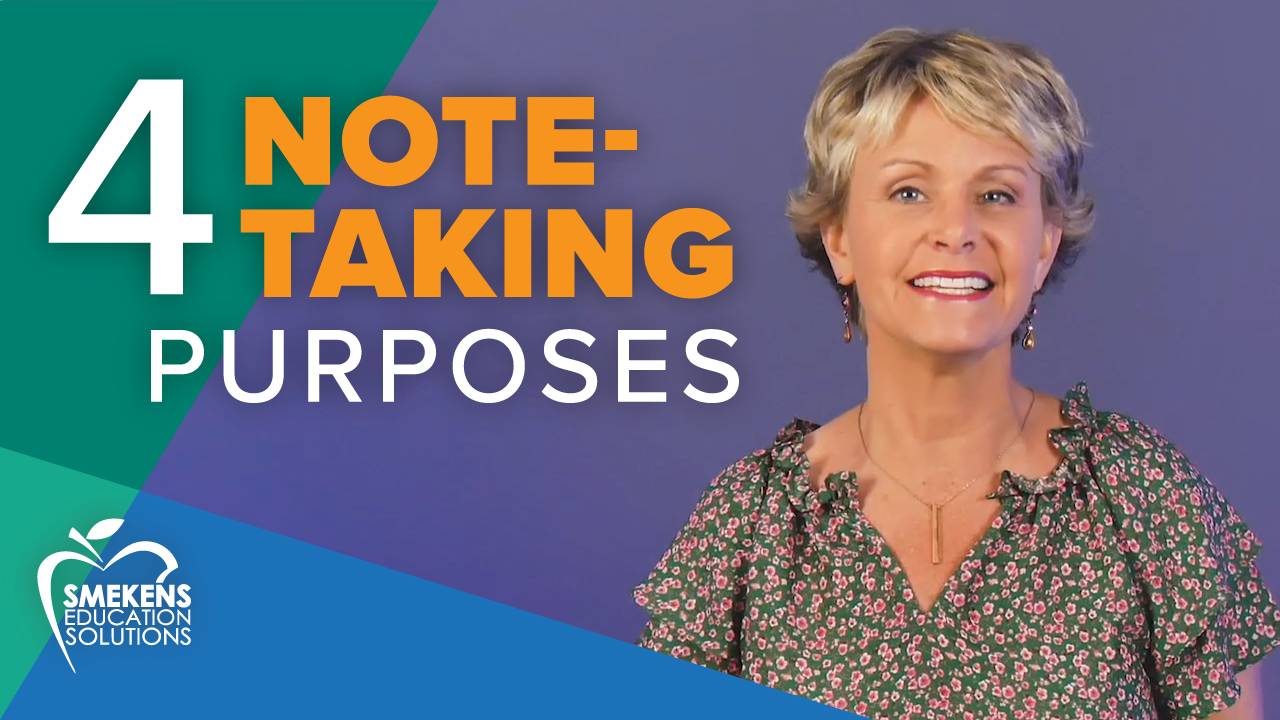 4 Note-Taking Purposes