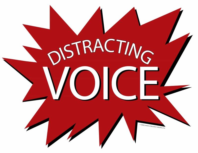 Distracting Voice graphic icon