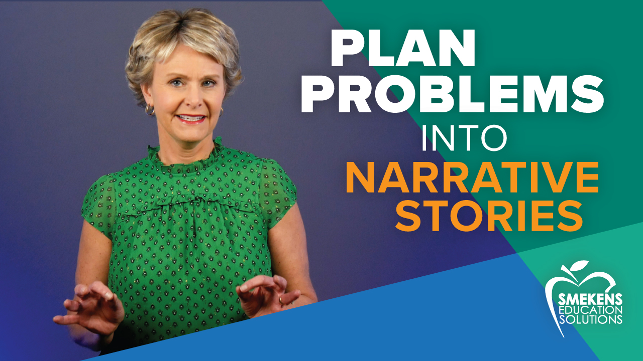 Plan problems into narrative stories