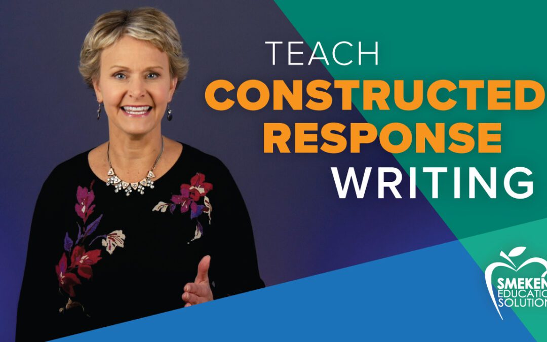 Teach constructed-response writing to boost test success