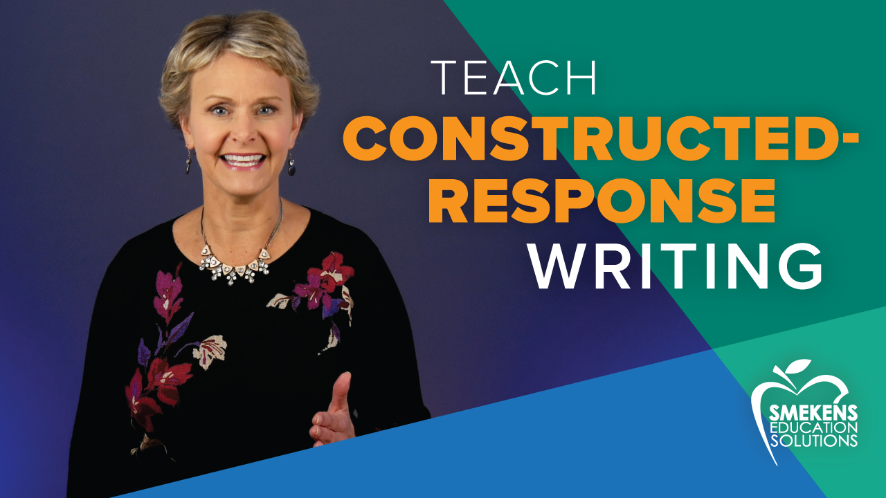 Teach constructed-response writing to boost test success