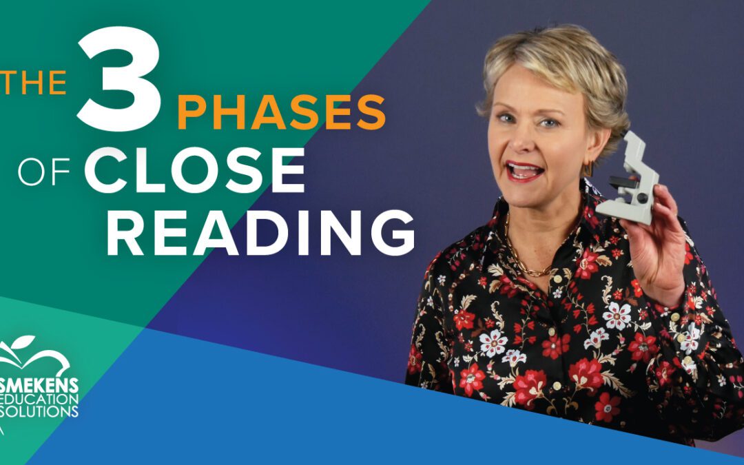 Introduce close reading with complex text
