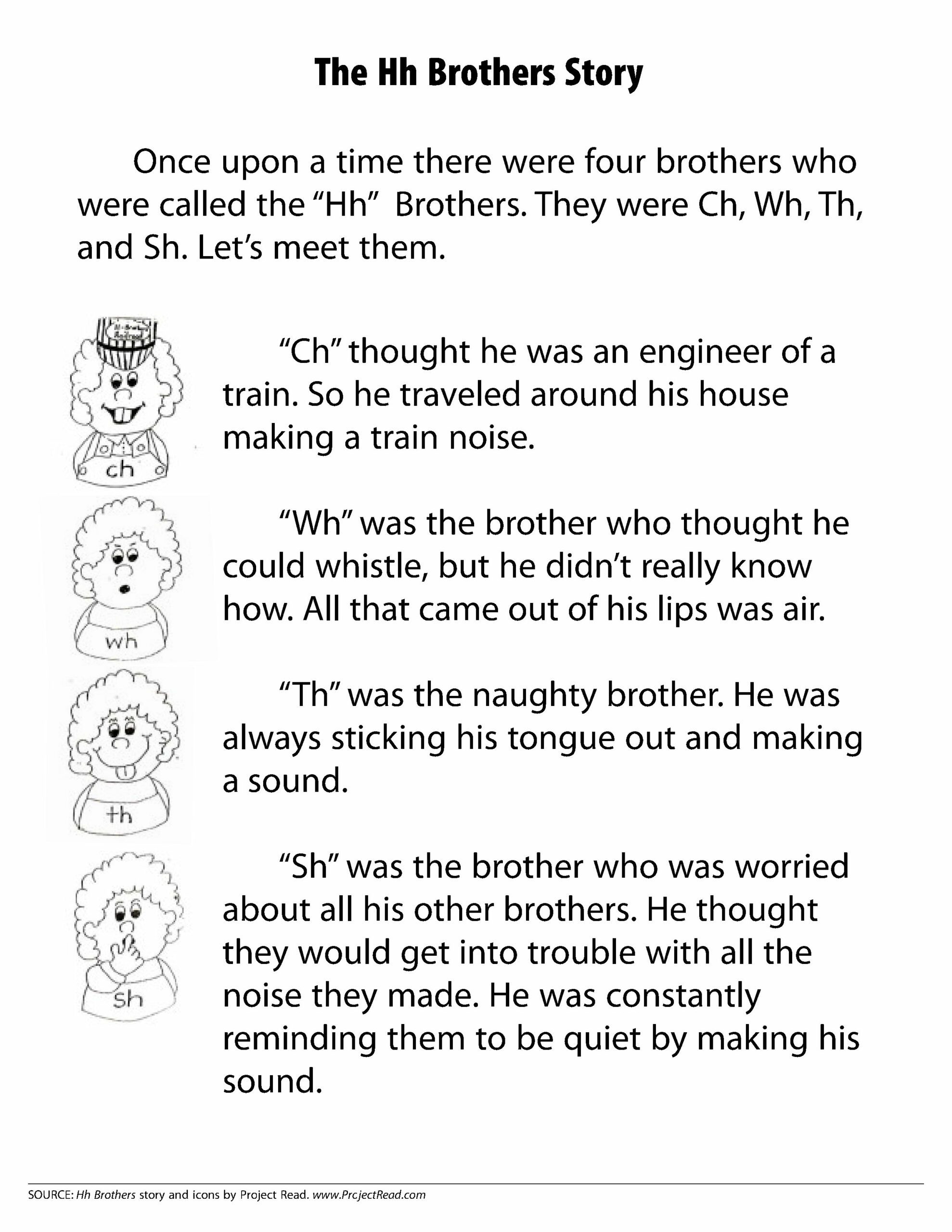 Hh Brothers Story - Digraphs