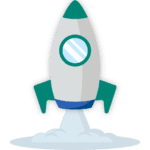 Rocket ship Rocket ship launching