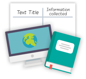 Keep track of sources - add citations