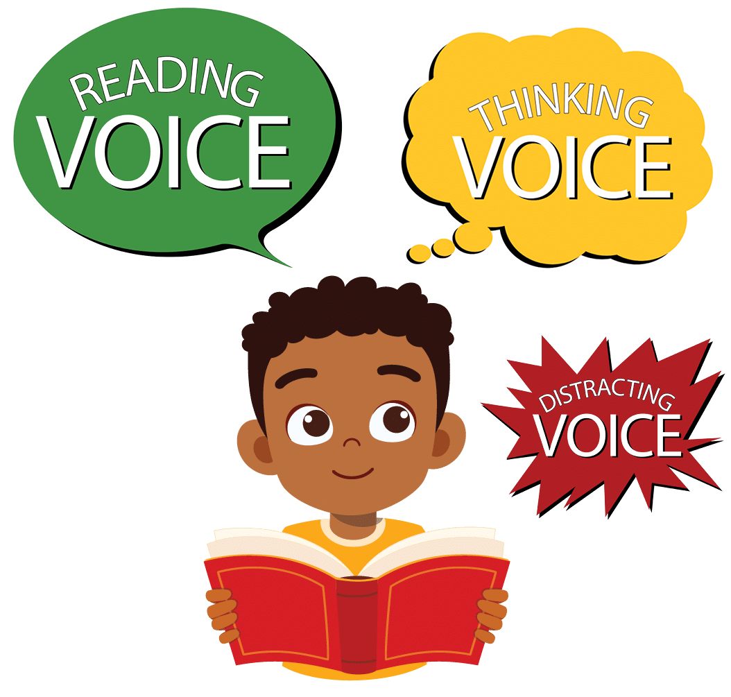 Reading Voice & Thinking Voice (& Distracting Voice)