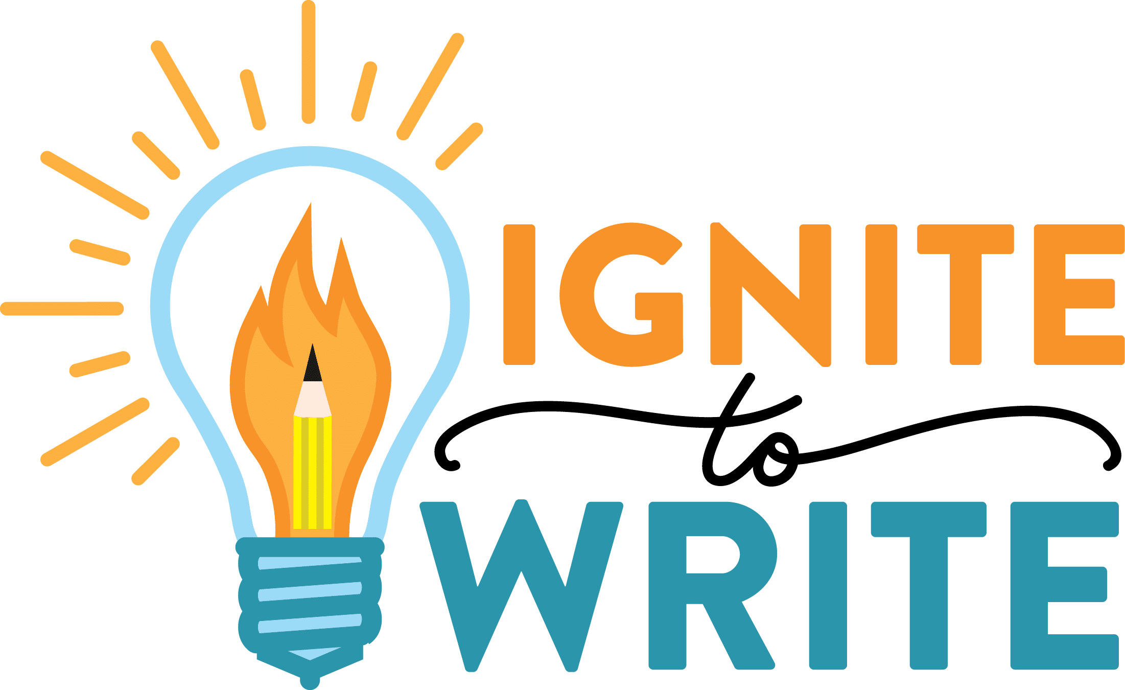 Ignite to Write logo Ignite to Write conference