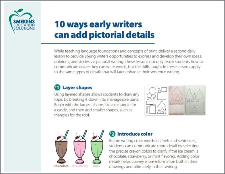 10 ways to add pictorial details