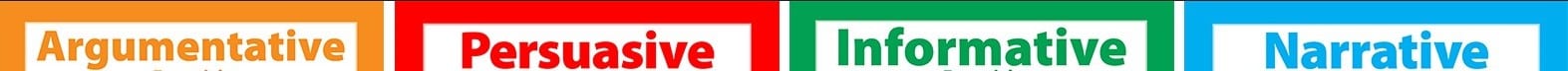 Modes of Writing - Argumentative - Persuasive - Informative - Narrative Modes of Writing - Argumentative - Persuasive - Informative - Narrative