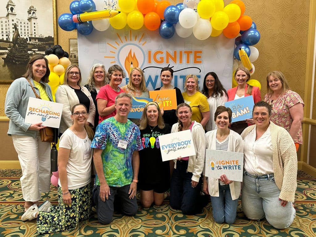 IMG_6804 Ignite to Write group photo