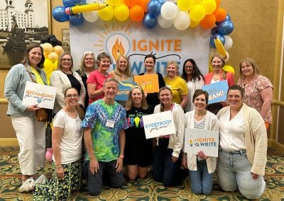 Ignite to Write group photo